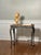 19th Century French Louis XV Style Paint Decorated Table in a Distressed Finish For Sale - Image 14 of 15