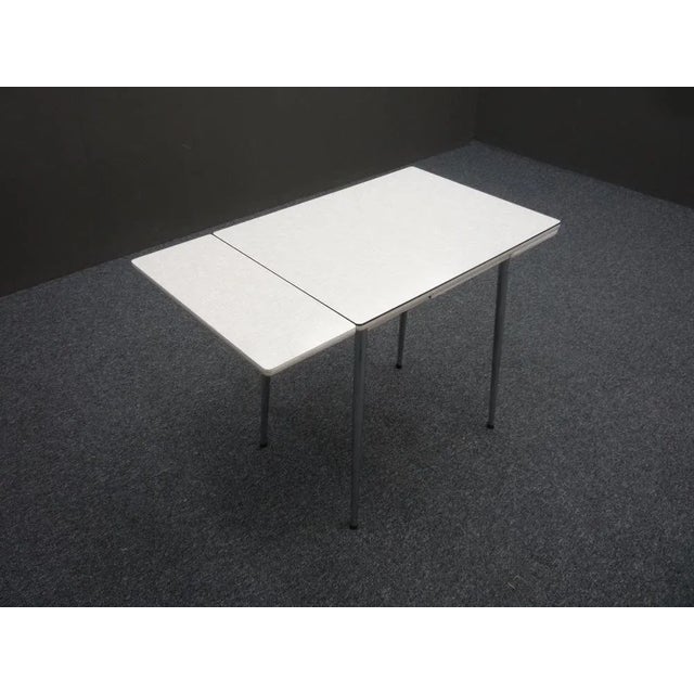 Mid-Century Formica Kitchen Dining Table, 1960s For Sale - Image 4 of 11