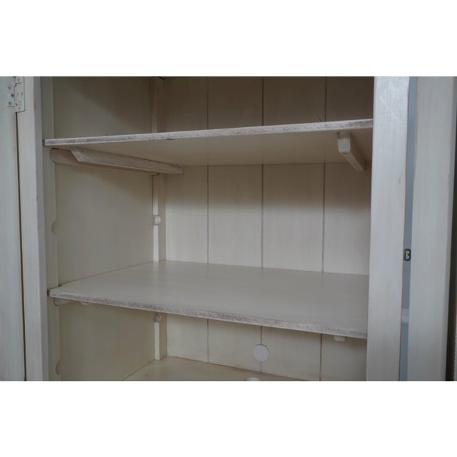 Habersham Furniture Habersham Country Style Linen Press Armoire For Sale - Image 4 of 14