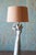 1980s Vintage Sculptural Trompe l'Oeil Plaster "Drape" Floor Lamp After John Dickinson For Sale - Image 5 of 14
