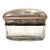 Edwardian Sterling Silver and Cut Crystal Vanity Bottle by Drew & Sons For Sale
