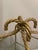 Vintage Metal Rope Twist Design Etagere With 4 Glass Shelves For Sale - Image 10 of 10