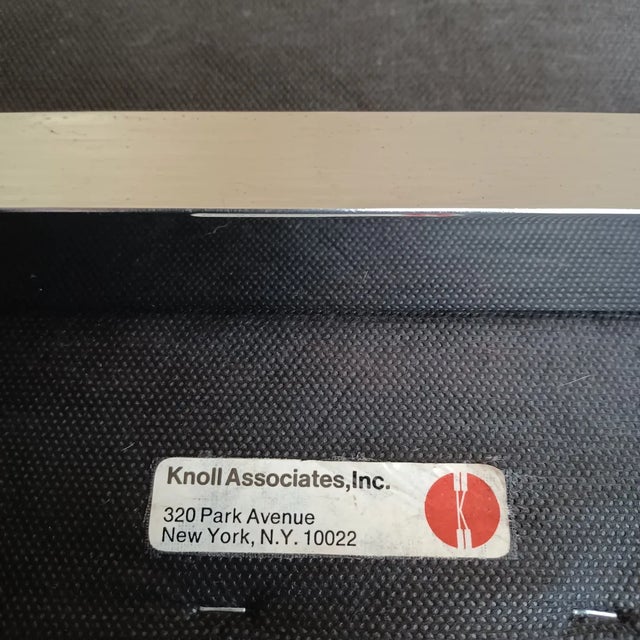 Mid-Century Modern Mid Century Modern Knoll Armless Lounge Chair For Sale - Image 3 of 10