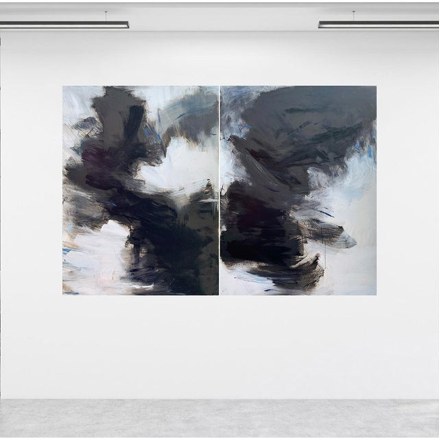 Trixie Pitts Updraft (Diptych) — 48x72 For Sale - Image 4 of 8