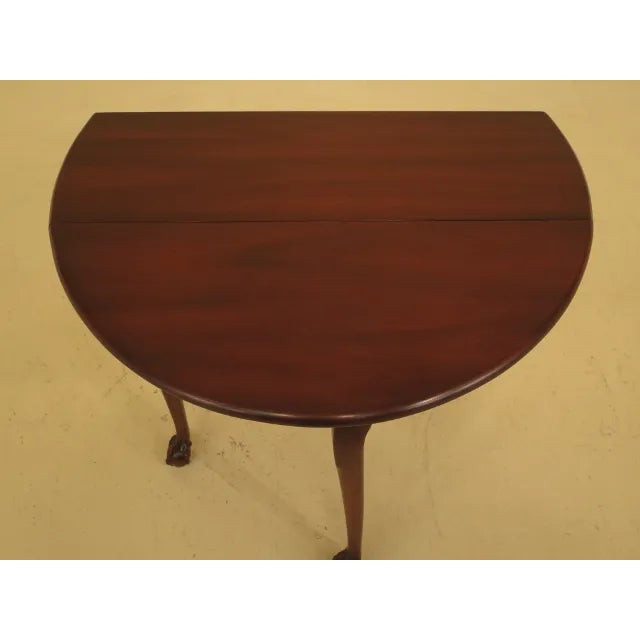 Kittinger Kittinger Colonial Williamsburg Clawfoot Table For Sale - Image 4 of 13