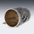 Late 19th Century Antique 19th Century Burmese Silver Repoussé Jataka Tales Mug, 1890 For Sale - Image 5 of 16