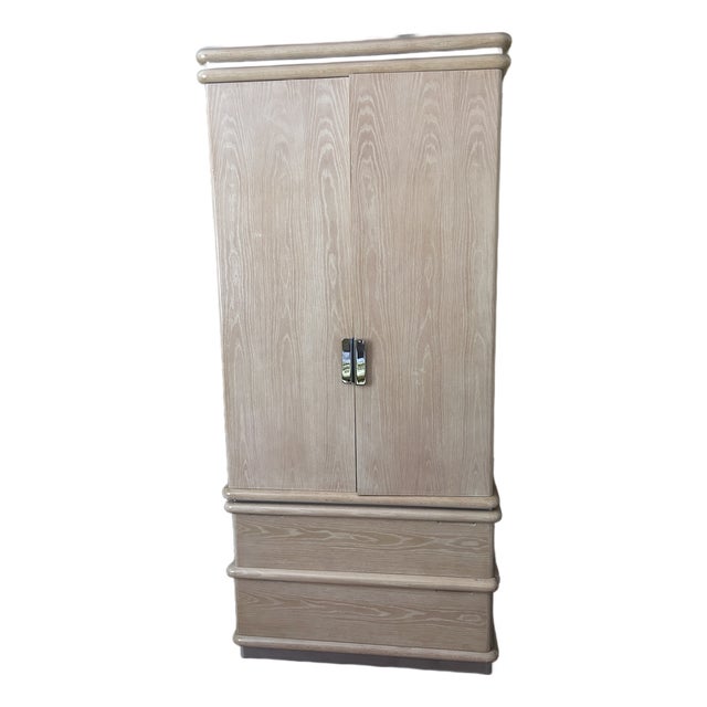 1980s Art Deco-Inspired Armoire by Jay Spectre for Century Furniture For Sale