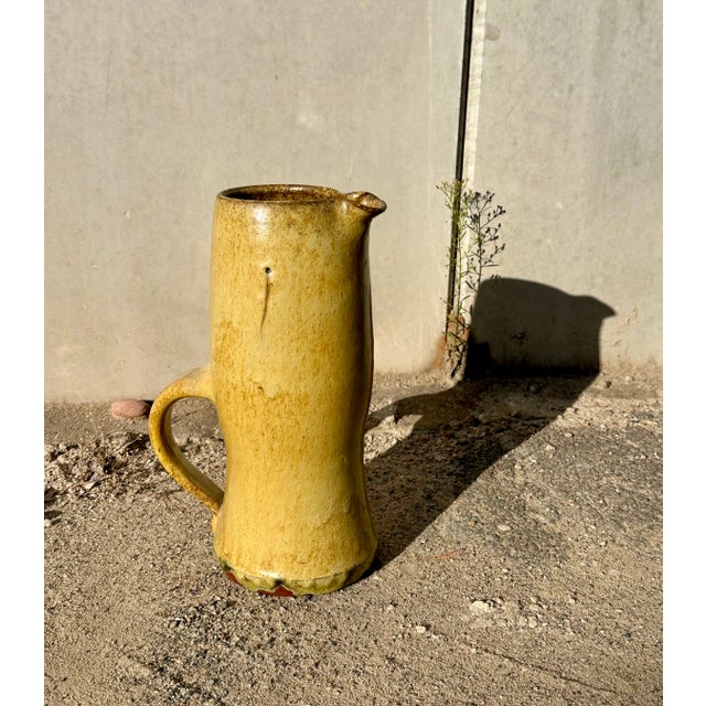 Large Sculptural Studio Ceramic Art Jug Vase by Helma Klett, Germany, 1940s For Sale - Image 15 of 18