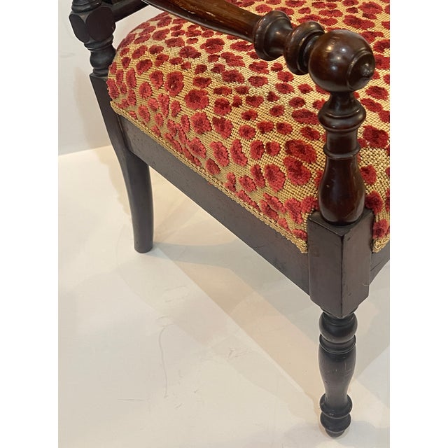 Late 9Th. C. Napoleon III Child's Armchair For Sale - Image 12 of 14