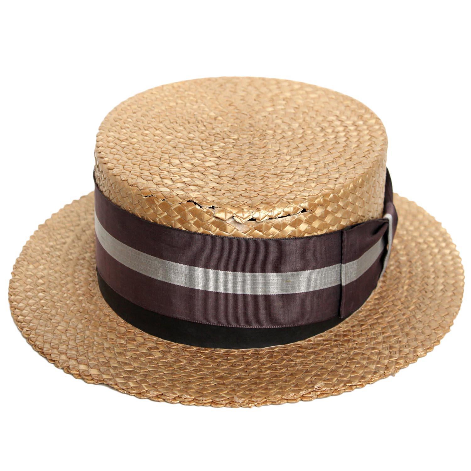 stetson boater hat