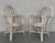 1960s 1960s Pair of Spanish Bamboo Armchairs With Ovaled Back Rest For Sale - Image 5 of 9