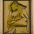 Peter Keil's "Woman Sitting in a Chair 1963" is a masterclass in gesture and spontaneity. Executed in mixed media and...