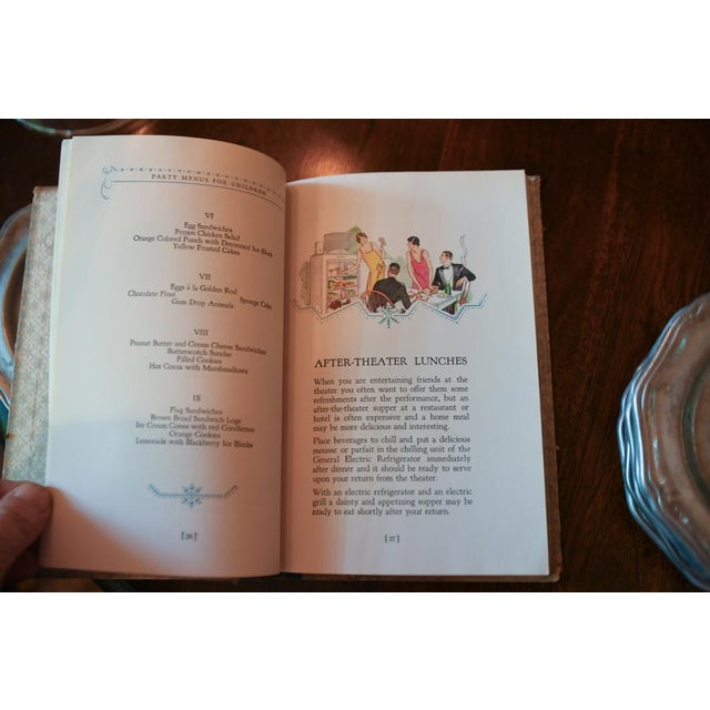 1927 Electric Refrigerator Recipes and Menus Cookbook General Electric For Sale - Image 10 of 14