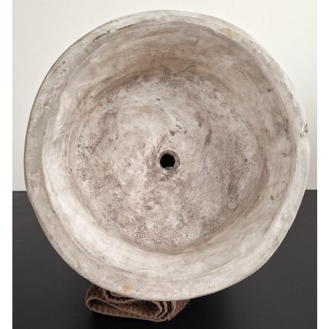 Antique White Chinese DeHua Porcelain Seated Buddha on a Lotus Throne For Sale - Image 8 of 9