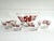 Mid 20th Century Wheaton Glass Graphic Salad Bowls Set, 7 Pieces For Sale - Image 10 of 11