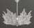 Mid 20th Century Lalique Crystal "Champs-Elysees" Two-Tier Chandelier For Sale - Image 5 of 13