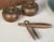 Japanese Japanese Bronze Metal Tall Candlesticks 19th Century Antique Vintage Tall For Sale - Image 3 of 9