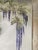 Silver Leaf Chinoiserie Hand‑Painted Wisteria Wall Panels (Set of 1) For Sale - Image 4 of 5