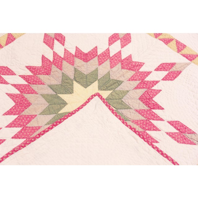 Nazmiyal Collection Antique American Quilt Textile For Sale In New York - Image 6 of 6