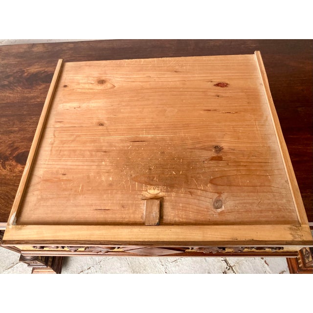 Neo-Renaissance Italian Desk, 1930s For Sale - Image 14 of 18