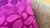 Textile Purple Cut Velvet Lumbar Cushion Cover For Sale - Image 7 of 8
