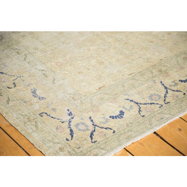 Vintage Distressed Sivas Carpet - 7' X 9'10" For Sale - Image 9 of 11