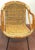 Pair of Italian Bamboo and Rattan Club Chairs Attributed to Franco Albini, Italy For Sale - Image 4 of 12