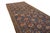 Blue Antique Tribal Geometric 19th Century Turkish Oushak Smyrna Carpet Rug For Sale - Image 10 of 12