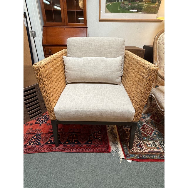 Design Plus Gallery presents a Lounge Chair from Brownstone Furniture. Combines striking craftsmanship with inviting...