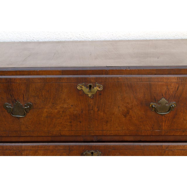 18th Century 18th Century English Burr Walnut Dresser For Sale - Image 5 of 14