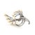 1990s Mikimoto Estate Akoya Pearl Brooch Sterling Silver For Sale - Image 12 of 12