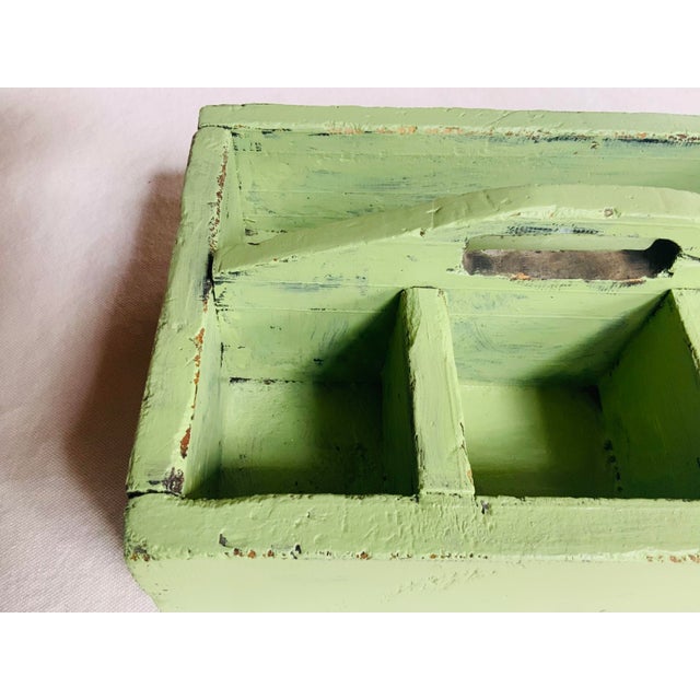 Wood Hand-Made English Garden Trug Basket, Late 19th Century For Sale - Image 7 of 12