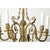French 19th Century Gilt Bronze Chandelier For Sale - Image 11 of 16