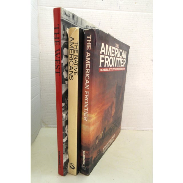 Set of 3 Vintage Wild West & Native American History Salamander Oversized Hardcover Books For Sale - Image 12 of 12