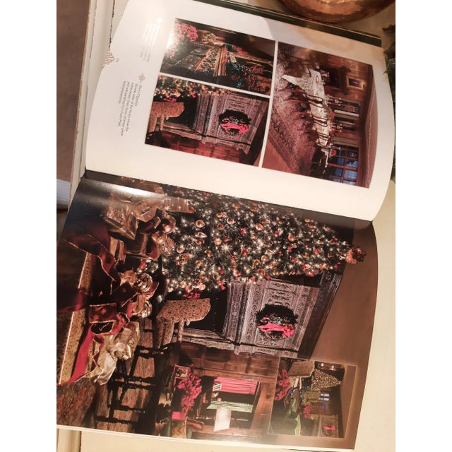 Late 20th Century Christmas at Americas Landmark Houses Book Holiday For Sale - Image 5 of 9
