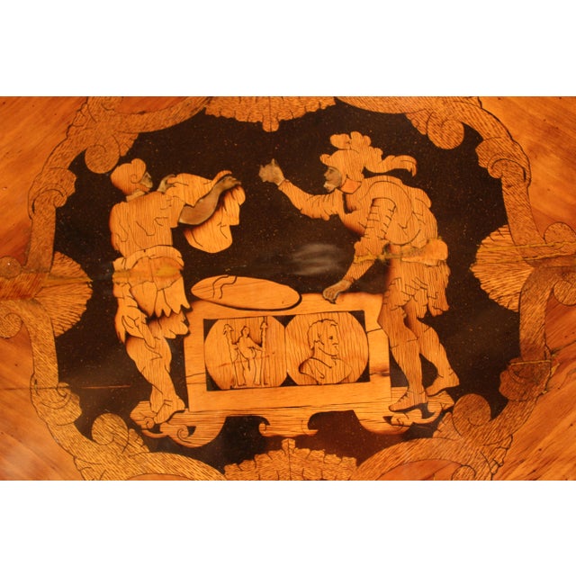 Brown 18th Century Baroque German Table For Sale - Image 8 of 9