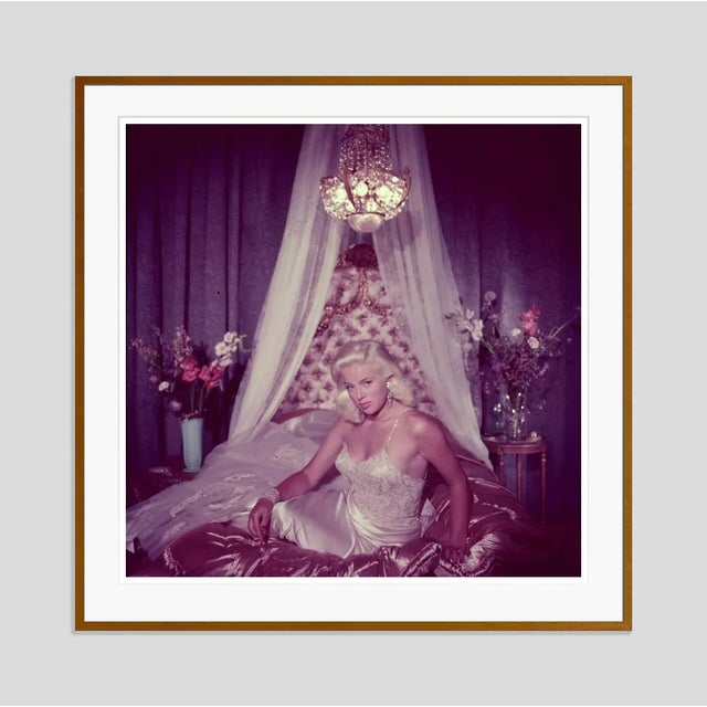 Modern Satin Seduction 1955 by Slim Aarons Framed C-Print For Sale - Image 3 of 3