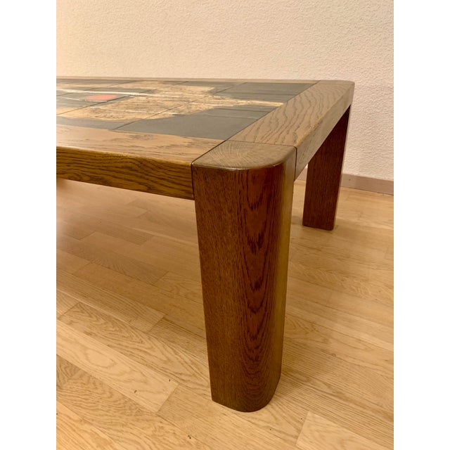 Brutalist Table by Jean d‘Asti for Vallauris, 1970s For Sale - Image 10 of 14