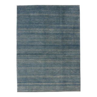 Vintage Hand-Knotted Persian Gabbeh Rug 4'11" X 6'8" For Sale