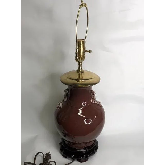 Mid 20th Century Chinese Lamp For Sale - Image 6 of 6