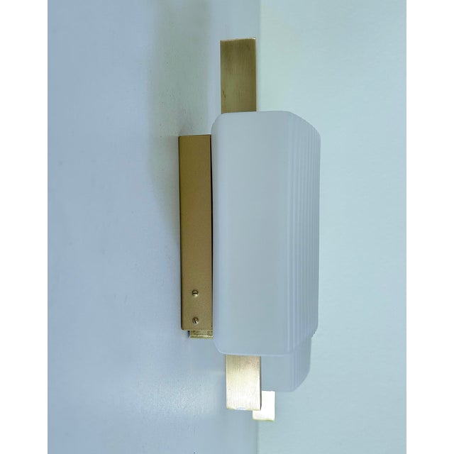 Vintage Space Age Brass Sconces from Hillebrand Lighting, 1960s, Set of 2 For Sale - Image 16 of 18