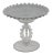 1930s Imperial Glass Candlewick Pattern Clear Crystal Tri Stem Compote Serving Dish For Sale