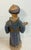 Blue Large 1600's Antique Hand Carved Polychromed Santos St. Francis Sculpture Statue For Sale - Image 8 of 16