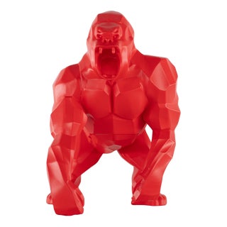Red Resin Kong from Richard Orlinski For Sale