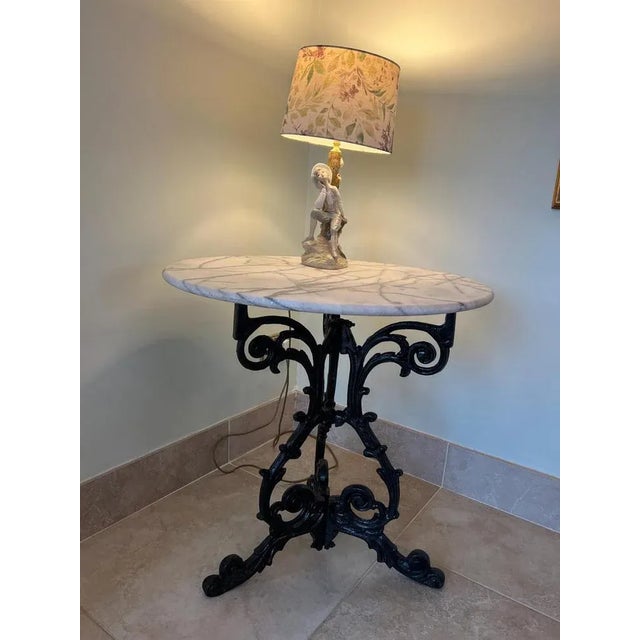 Victorian Cast Iron Occasional Table Base For Sale - Image 6 of 10
