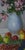Vintage Still Life Oil Painting, Flowers and Fruit, 1960s Soviet Art 100-50 For Sale - Image 6 of 6