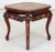 Chinese Inlaid Hardwood Side Table, 19th Century For Sale In New York - Image 6 of 11