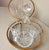 Vintage Handmade French Gilt Brass Cut Crystal Caviar Egg Caddy Jar Bar Set For Sale - Image 9 of 13