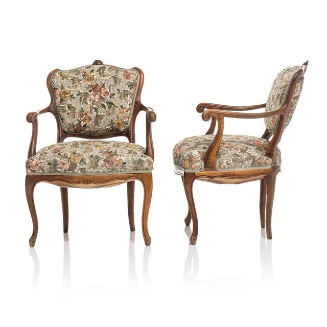 Set of Twins Armchairs Armchairs by Yukiko Nagai For Sale - Image 4 of 8