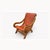 Late 20th Century Vintage Pine & Leather Butaque Lounge Chairs in the Style of Clara Porset - William Spratling For Sale - Image 5 of 9